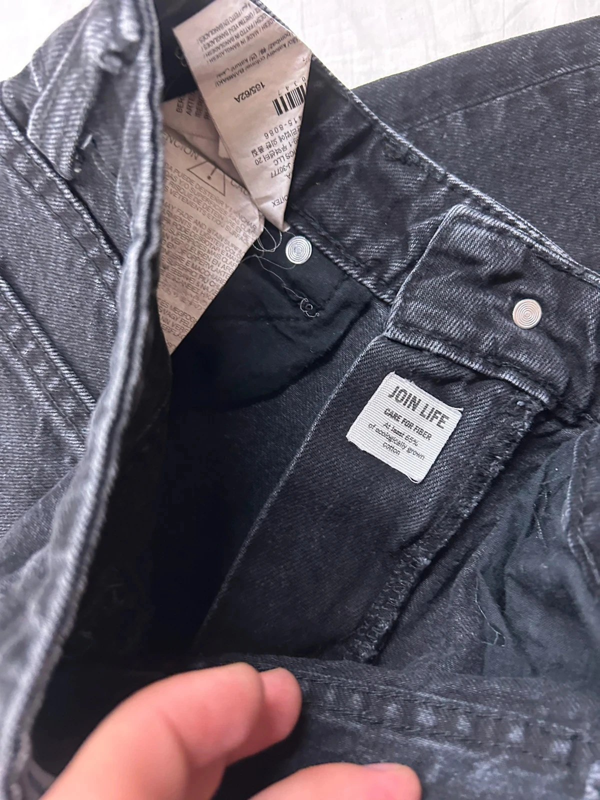 Jeans mom preto Bershka tamanho 34 – photo 11